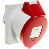 Gniazdo tablicowe 16A 5P 400V 6h IP44 skośne Quick-Connect 122001