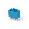TE Connectivity 2423324-4 Header 4P Blue HCI 4.0 Male Shrouded Connector