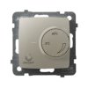 KARO Regulator temperatury-termostat z czujnikiem napowietrznym 250V IP-20 zaciski gwintowe ecru perłowy RTP-1SN/m/42 OSPEL