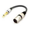 Adapter XLR Męski Wtyk Jack 6.3 Mono Vitalco Przejściówka XLR Jack 6,3
