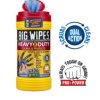 Chusteczki rozmiar 200 x 300mm Big Wipes Czyszczenie przemysłowe 100-szt. HEAVY DUTY PRO+ Chusteczki nawilżane Kadź