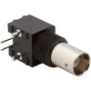 BNC panel socket 50 Ω, solder connection, angled, 031-5540