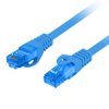 Kabel krosowy patchcord S/FTP kat.6A LSZH CCA niebieski 2m