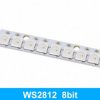 LED RGB 2812 LINIJKA 8 DIOD ADRESOWALNYCH (ARD-LED-WS2812-08)