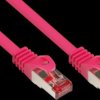 8060-075M Patch cable Cat.6, S/FTP PiMF, 250 MHz, magenta, 7.5m