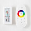 Sterownik do taśm LED RGB RF 18A 216W z białym pilotem dotykowym