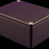 Aluminum die cast enclosure, (L x W x H) 115 x 90 x 55 mm, black (RAL 9005), IP66, 1550Z113BK