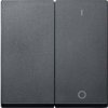 MERTEN Klawisz System M podwójny z oznaczeniem ''0/1'' antracytowy MTN312014 SCHNEIDER ELECTRIC