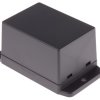 Obudowa ABS szerokość zew. 50 mm długość zew. 70 mm wys. zew. 42 mm RS PRO Czarny