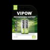 2 pcs AAA 400 mAh Ni-MH Rechargeable Battery VIPOW