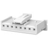 Socket housing, 8 pole, pitch 2.5 mm, straight, natural, 1969442-8