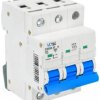 Wyłącznik nadprądowy 3P B 20A 6kA AC LC-Tec EBS9B-3B/20 LCTEC-EBS9B-3B/20