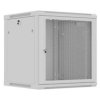 Szafa instalacyjna rack wisząca 19 12u 600x600 szara drzwi perforowane lanberg (flat pack) WF01-6612-23S