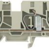 Through terminal block, spring balancer connection, 1.5-10 mm², 3 pole, 57 A, 8 kV, dark beige, 1767690000