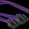 83704 PCIe 6 pin Bu > 2 x 8 pin St 30 cm Delock
