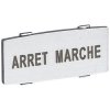 INSERT MARQUE ARRET MARCHE
