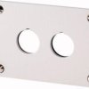 Eaton M22-E2 216543 Ramka montażowa 2 miejsca montażowe (Ø x W) 22 mm x 72 mm szary 1 szt.