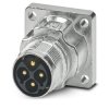 Złącze wielostykowe przemysłowe 4-pinowe M17 Montaż przedni Wtyczka Phoenix Contact