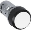 Przycisk monostabilny 22mm wklęsły 1Z+1R biały CP1-10W-11 1SFA619100R1075