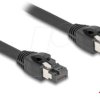80238 Patch cable, Cat.8.1 S/FTP, 15 m, black