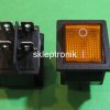Przełącznik ON/OFF 12V MK-521 żółty