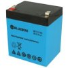 Akumulator; kwasowy bezobsługowy AGM; TB-12-5-AA; 12V; 5Ah; 90x70x101(106)mm; konektor 6,3 mm; Bluebox; 1,6kg