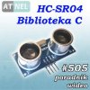 505 AVR Biblioteka C do HC-SR04 czujnik ultradźwiękowy