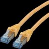 21152983 Patch cable Cat. 6a UTP, LSOH, yellow, 0.3 m