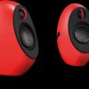 E25HD RED Speakers, PC, stereo, e25HD, red