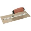 Marshalltown MPB1GSD Pre-Worn PermaShape Finishing Gold S/S Trowel 11 x 4.1/2in