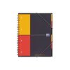 Oxford 100102777 Notepad A4+ Squared Grey Orange Red 80 sheets