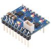 Motoron M3T453 Triple I²C Motor Controller - 3-kanałowy sterownik silników DC 4,5-44V 0,8A (przylutowane złącza)