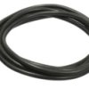 Extension cable, Europe, plug type E + F, angled on socket type E + F, straight, H05VV-F3G1.5 mm², black, 2 m, 50202