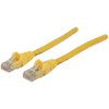 Intellinet 342360 Network Patch Cable, Cat6, 2m, Yellow, CCA, U/UTP, PVC, RJ45,