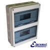 Skrzynka modułowa HT-24 IP65 / 24 modułów / UV / 270x350x105