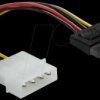 60100 Molex 4 Pin male > SATA 15 Pin female 12 cm
