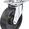 Blickle 951767 LE-PP 125KA-EL Rolka obrotowa z blachy stalowej Średnica koła: 125 mm Maksymalne obciążenie: 150 kg 1 szt