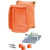 Puszka elektroinstalacyjna ścienna Poliwęglan 92 x 155 x 210mm Pomarańczowy IP65, IP66 HENSEL