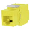 Moduł keystone UTP kat.6 beznarzędziowy żółty NEKU