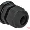 60198 Cable Gland, PG13.5, 10 pieces, black