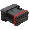 Złącze samochodowe 18-pinowe Amphenol Industrial 3-rzędowe Żeński 13A AT16 Złącze