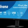 XCB3494WQSU-B1 87-cm curved monitor, UWQHD, USB, speakers