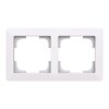 Ramka podwójna ZONI biały 3901T-A00020 500 2CHT010020A6500