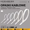 Opaska Kablowa TKUV 250x4,6 Biała UV / 100 szt. /
