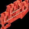 3211791 Double-deck terminal block, PTTB 4, red