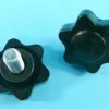 ŚRUBA M6x10mm Z POKRĘTŁEM 28mm BAKELIT.