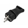 Wtyk sieciowy 230V gumowy IP44 O na kabel z uz. WT-30GU