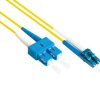 LW-920LS Optical Fiber Cable Duplex OS2 9/125µ LC/SC, 20m, yellow
