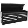Sealey PTB141507 Topchest 7 Drawer 1415mm Heavy-Duty Black