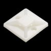 Mounting base, PA, natural, self-adhesive, (L x W x H) 19.5 x 19.5 x 3.9 mm, BYB-5-12H0170